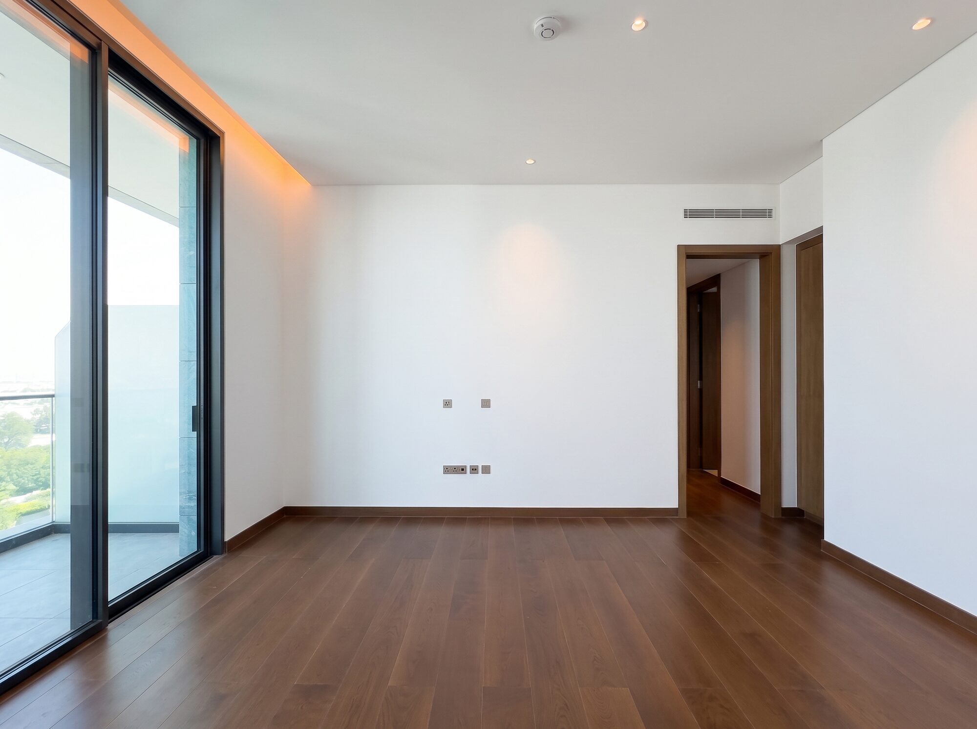 Bedroom with private balcony